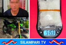 Geger! Pria di Muratara Ditangkap Bawa Sabu 51,53 Gram