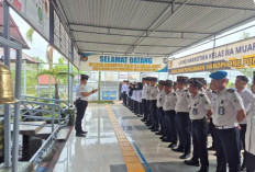 Perkuat Integritas, Kalapas Narkotika Muara Beliti Ingatkan Disiplin Pegawai