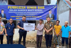 Nyata untuk Negeri, Lapas Narkotika Muara Beliti Berikan Bantuan Sumur Bor bagi Masyarakat