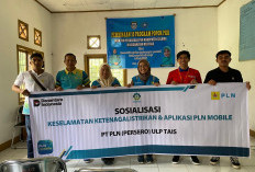 Makin Mudah, Makin Aman! PLN ULP Tais Edukasi Warga Ulu Talo Bahaya Listrik dan Pemanfaatan PLN Mobile