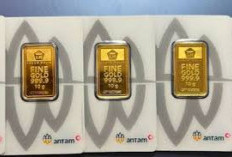 Harga Emas Antam Anjlok Tajam, Turun Rp65.000 per Gram!