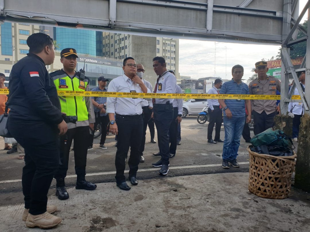 Pasar Cinde Palembang Terbakar, Hanguskan 60 Kios Buah dan Sayur Milik Pedagang