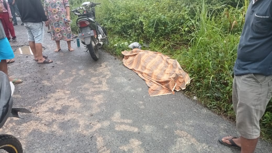Kecelakaan Sepeda Motor, Satu Pengendara Tewas ditempat