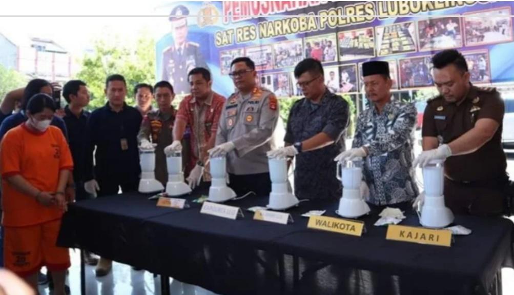 Diblender, Sabu Senilai Rp2 Miliar