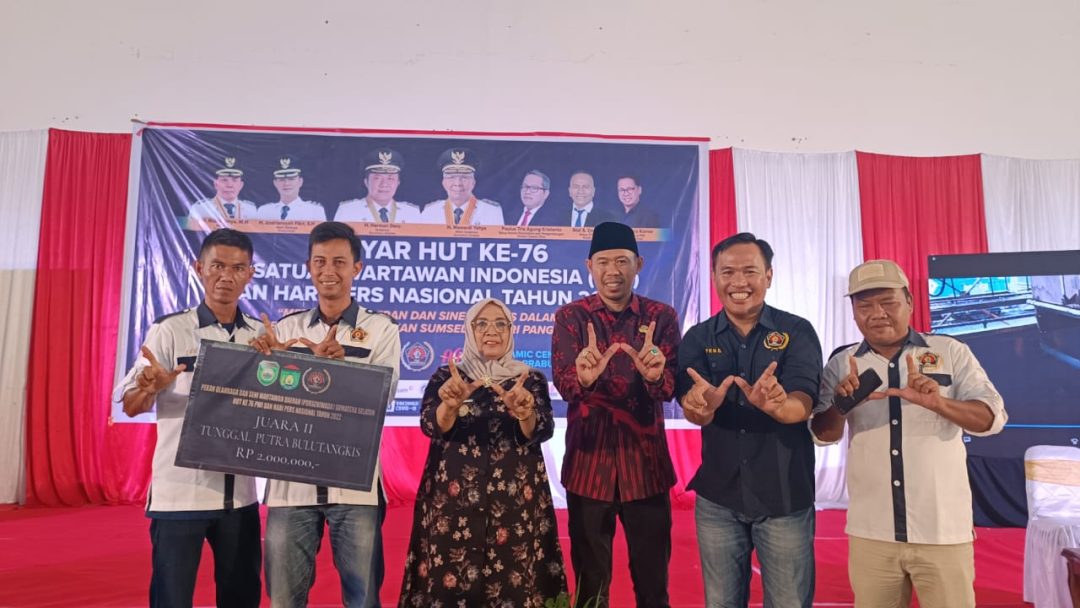 Ketua PWI Mura Ucapkan Terima Kasih Atas Support Bupati-Wabup