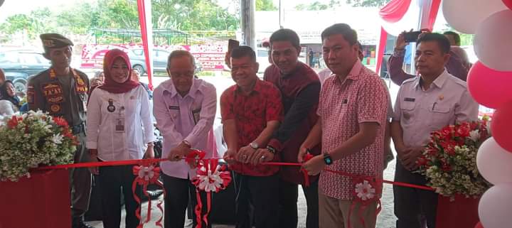 H. Sulaiman Kohar Resmikan Pangkas Rambut Arkha Silampari