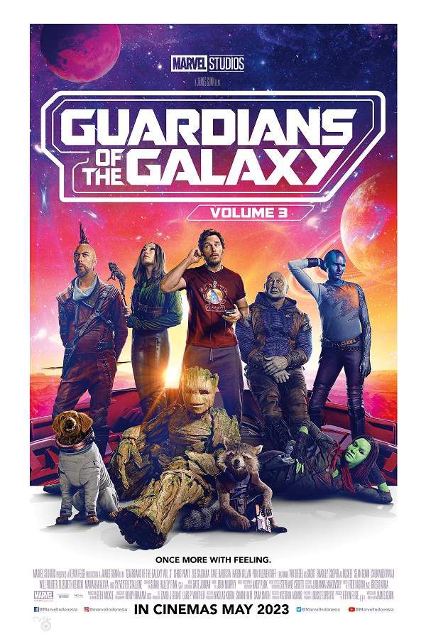 Film Guardians Of The Galaxy Vol 3 Mulai Tayang di Cinepolis 3 Mei 2023