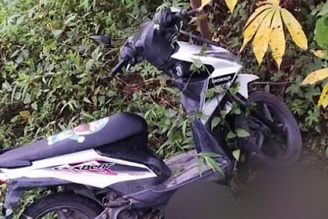 Guru Ditemukan Sudah Meninggal di Jurang Bersama Motor Masih Menyala