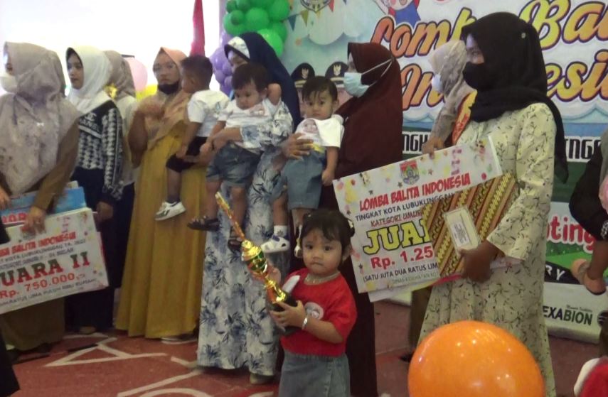 Dinkes Lubuklinggau Gelar Gebyar Lomba Balita Sehat