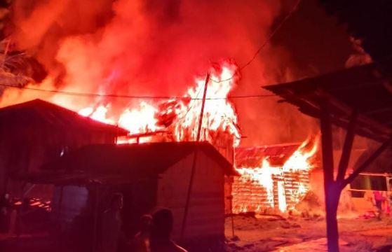 3 RUMAH WARGA DI TABA RENAH LUDES TERBAKAR