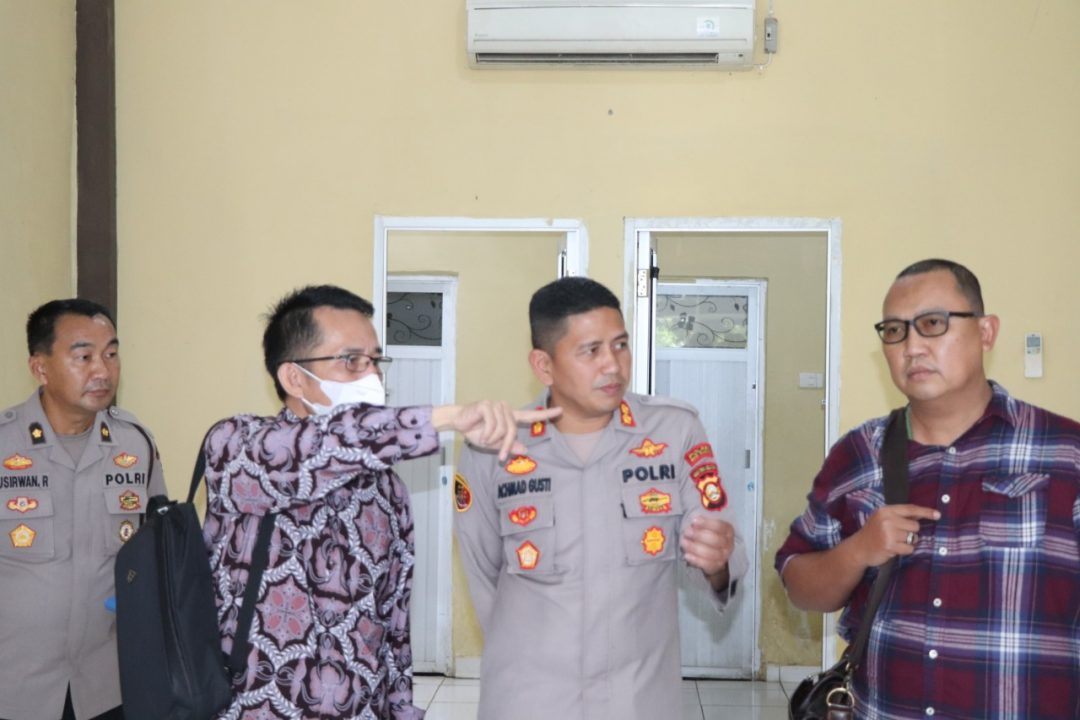 Kapolres Mura Terima  Tim Mabes Polri dan Polda Sumsel